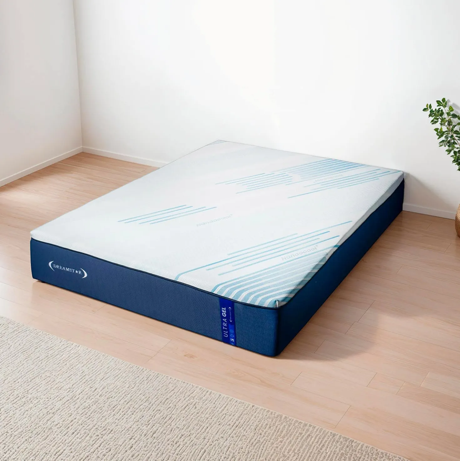 Matelas queen roulé semi-fermeen mousse mémoire - 60"
