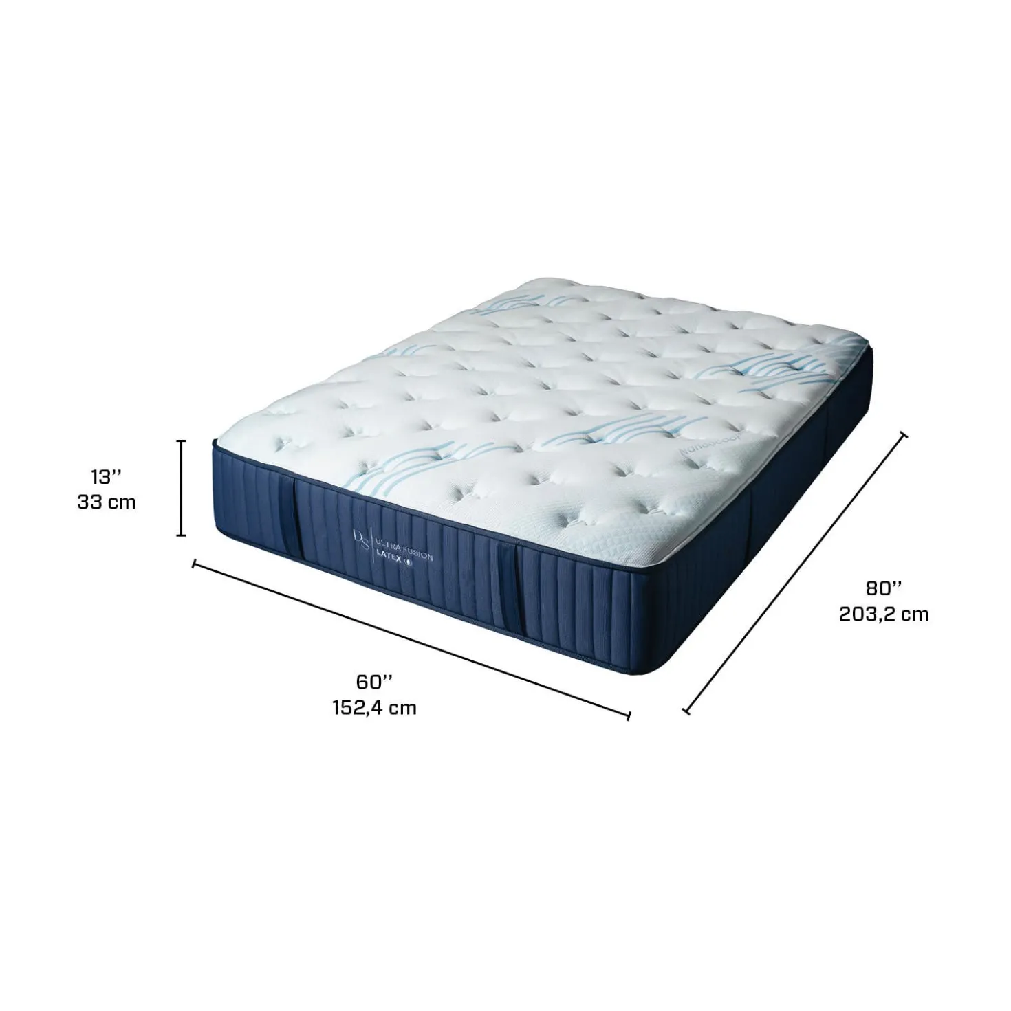 Matelas queen roulé semi-fermeen mousse mémoire - 60"