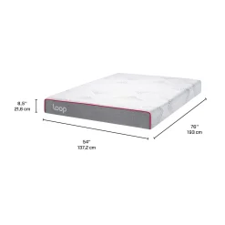 Matelas roulé double semi-ferme en mousse mémoire - 8,5”