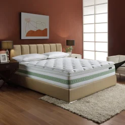 Matelas simple roulé hybride semi-ferme - 39