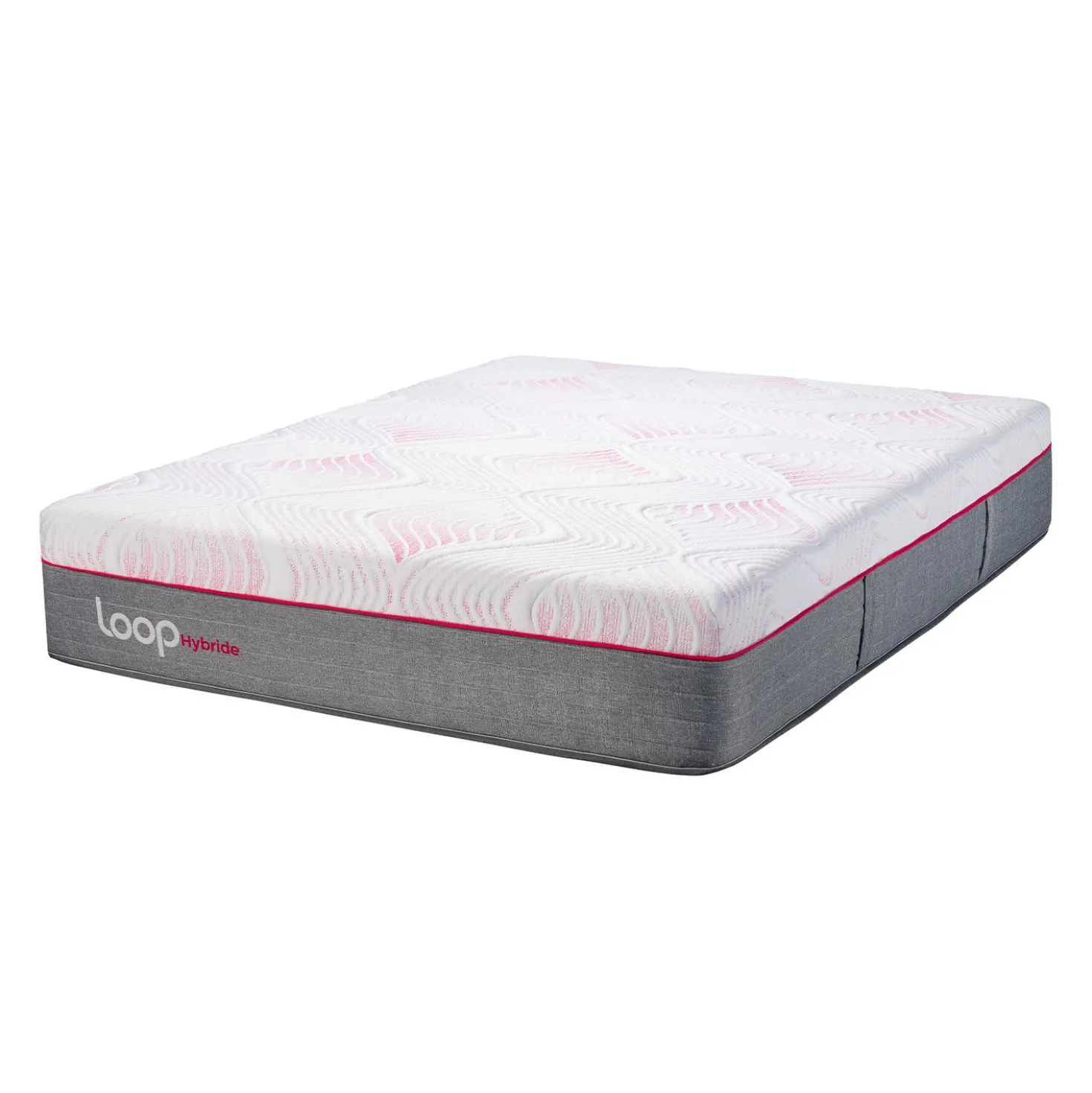 Matelas simple roulé hybride semi-ferme - 39"