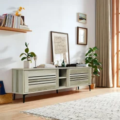 Meuble télé avec rangement - 55