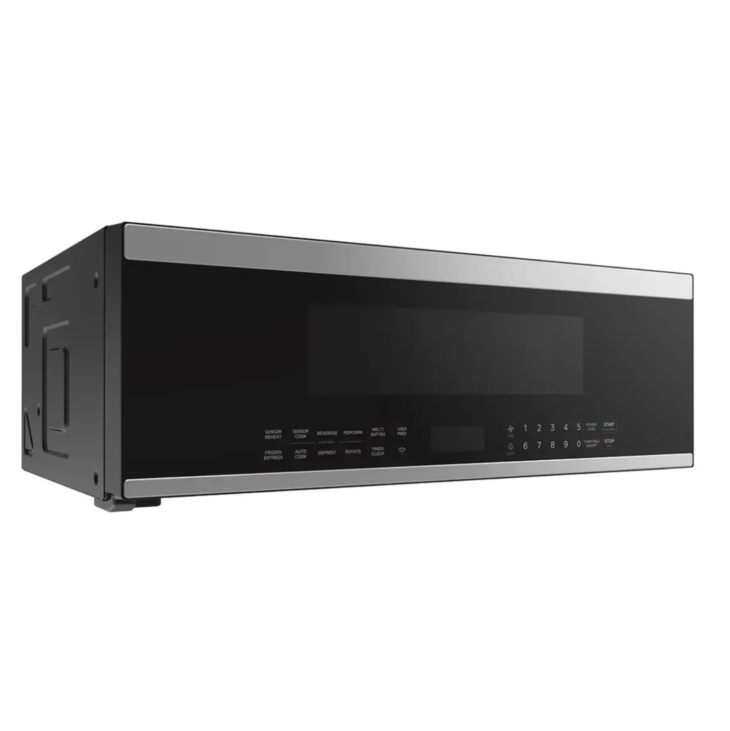 Midea Micro-ondes/Hotte, Inox, 29.88", 1000W, 400