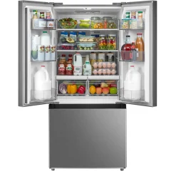 Midea Refrigerateur 18 pi3 30 po Inox Portes françaises - MRF18B4AST