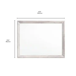 Miroir pour commode de chambre à coucher