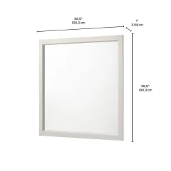 Miroir pour commode de chambre à coucher
