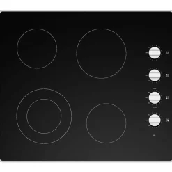 MOFFAT Table de cuisson Vitrocéramique Noir 24" Noir - MCP2024DXBB