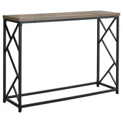 Monarch specialties i 3533 console d'entrée - table d'appoint moderne - taupe - Monarch