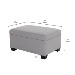 Ottoman avec rangement