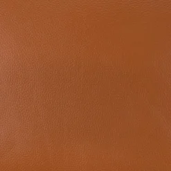 Ottoman en cuir véritable avec rangement - cognac
