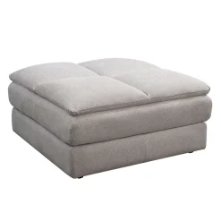 Ottoman en tissu - 40 x 41 x 18