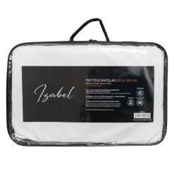 Protège-matelas imperméable et réversible king
