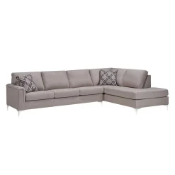 Sectionnel avec chaise longue à droite