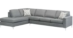Sectionnel avec chaise longue à gauche