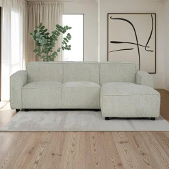Sectionnel avec chaise longue à droite