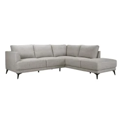 Sectionnel avec chaise longue à droite