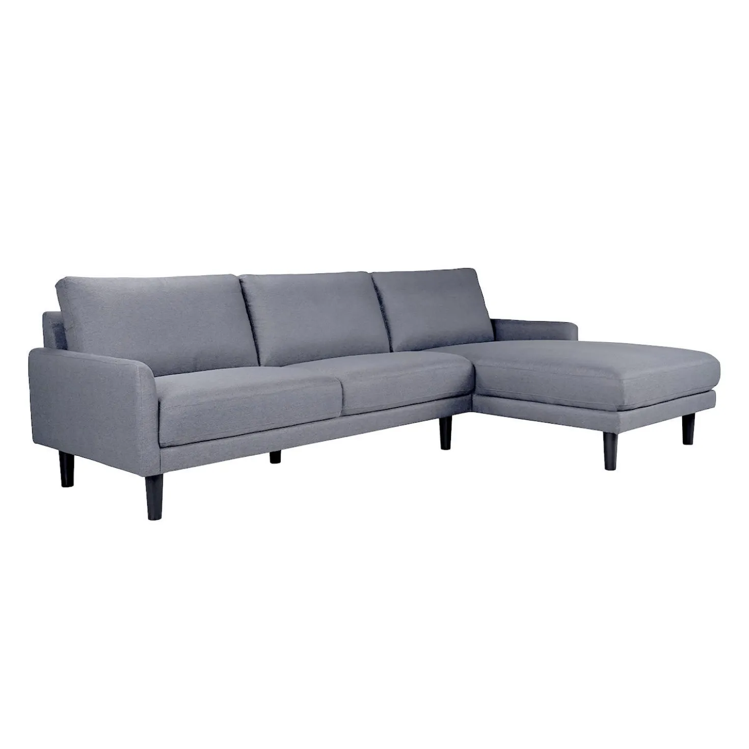 Sectionnel avec chaise longue à droite