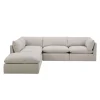 Sectionnel modulaire avec ottoman - 5 mcx