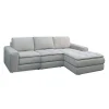 Sectionnel modulaire avec chaise longue à droite - 3 mcx