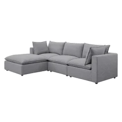 Sectionnel modulaire avec ottoman - 4 mcx