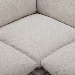 Sectionnel modulaire avec ottoman - 6 mcx