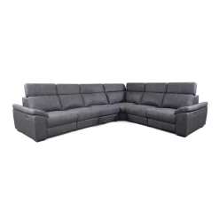 Sectionnel modulaire inclinable électrique avec appuis-tête ajustables - 6 mcx