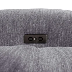 Sectionnel modulaire électrique inclinable avec 2 sièges coulissants et chaise longue à droite avec rangement - 4 mcx