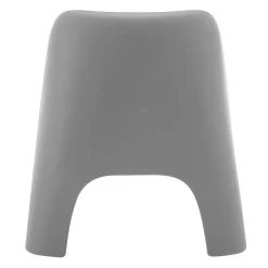 Siège d’extérieur empilable en résine - gris