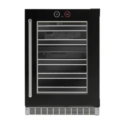 SILHOUETTE Refroidisseur à vin 24 po Noir 24" - SRVWC050R-SS