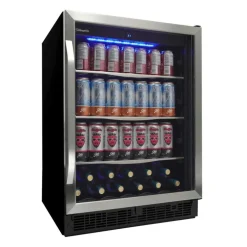 SILHOUETTE Refroidisseur à vin Inox 24" - SBC057D1BSS