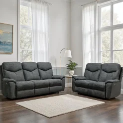 Sofa inclinable électrique - gris