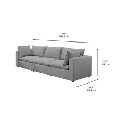 Sofa modulaire - 3 mcx