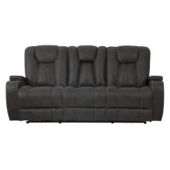 Sofa modulaire inclinable avec dossier rabattable et porte-gobelets - 3 mcx