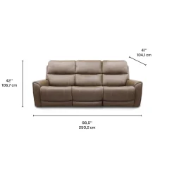 Sofa modulaire électrique inclinable - 3 mcx