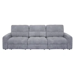 Sofa modulaire électrique avec sièges coulissants - 3 mcx