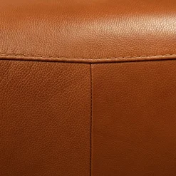 Sofa modulaire électrique inclinable en cuir véritable avec appui-têtes ajustables – 3 mcx