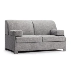 Sofa-lit compact- gris foncé