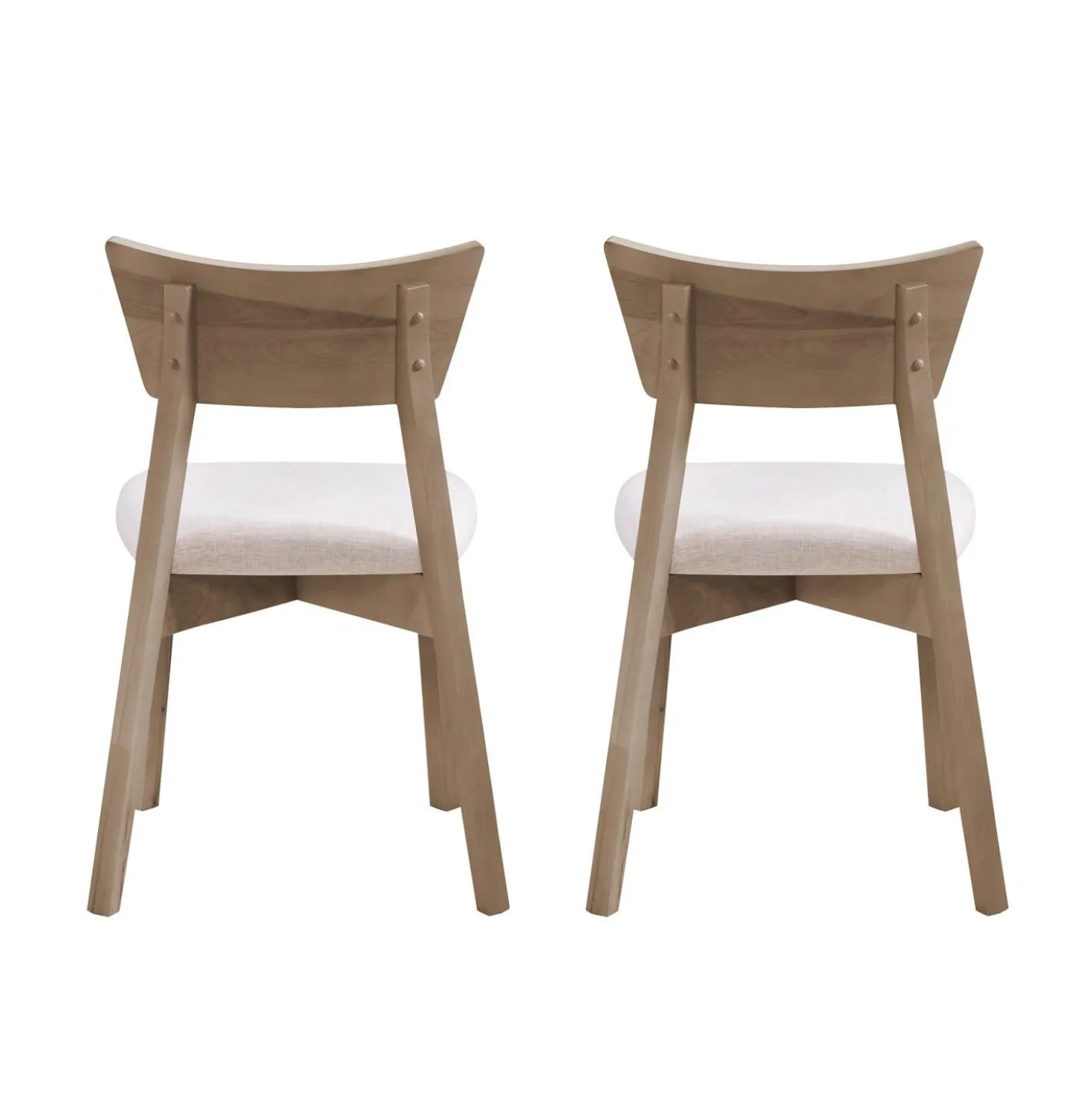 Table à manger rectangulaire (48" à 60") extensible avec 4 chaises et banc - gris
