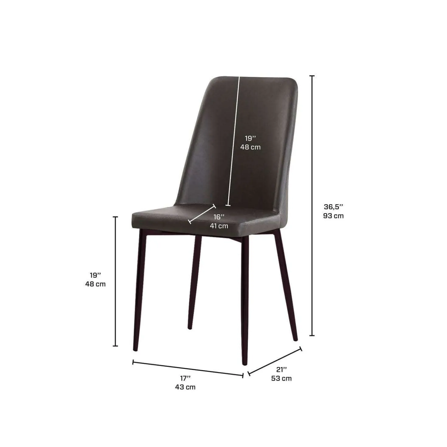 Table à manger rectangulaire en bois massif, 4 chaises et banc - 67"