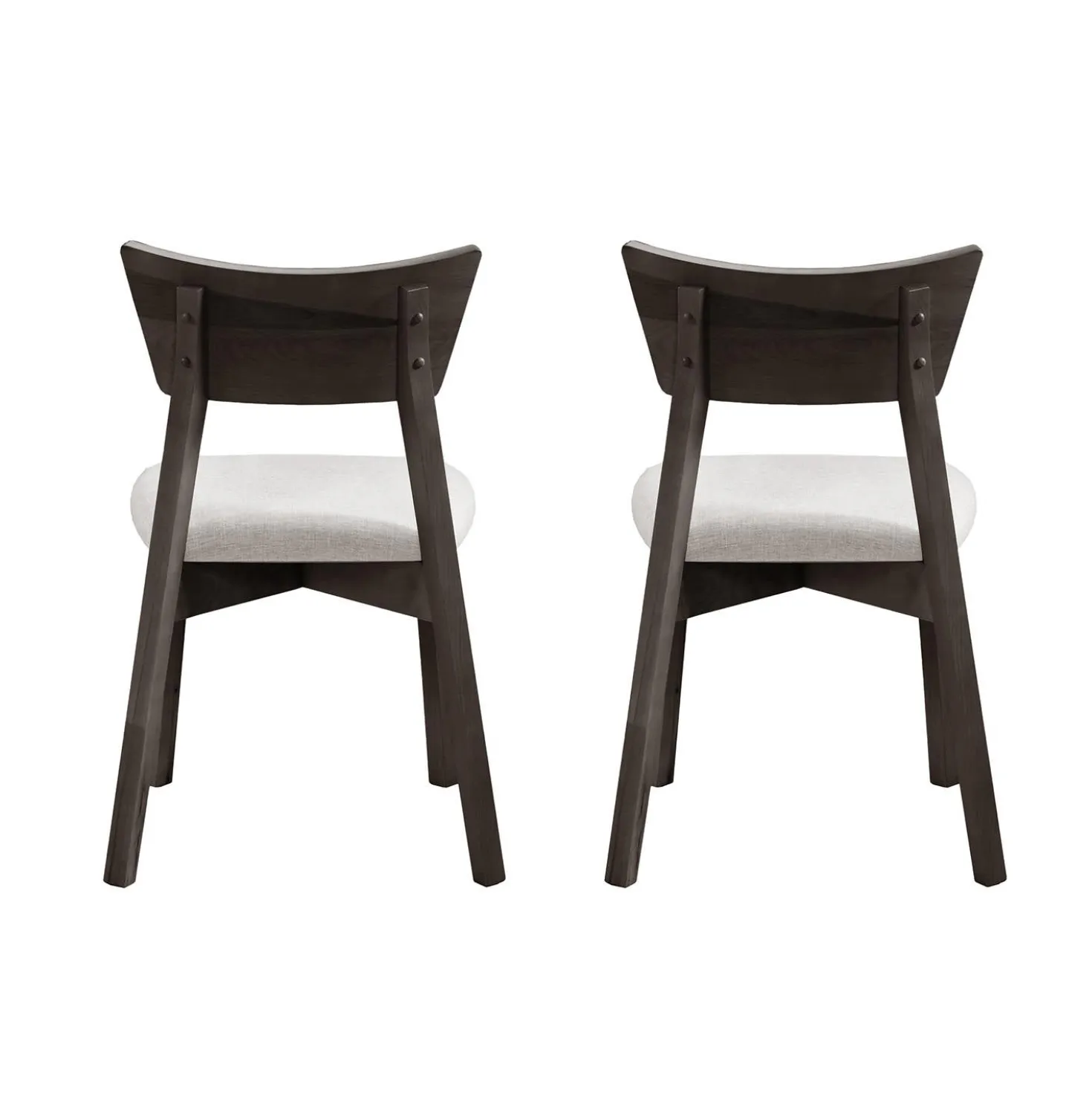 Table à manger rectangulaire extensible (48" à 60") avec 4 chaises - ardoise