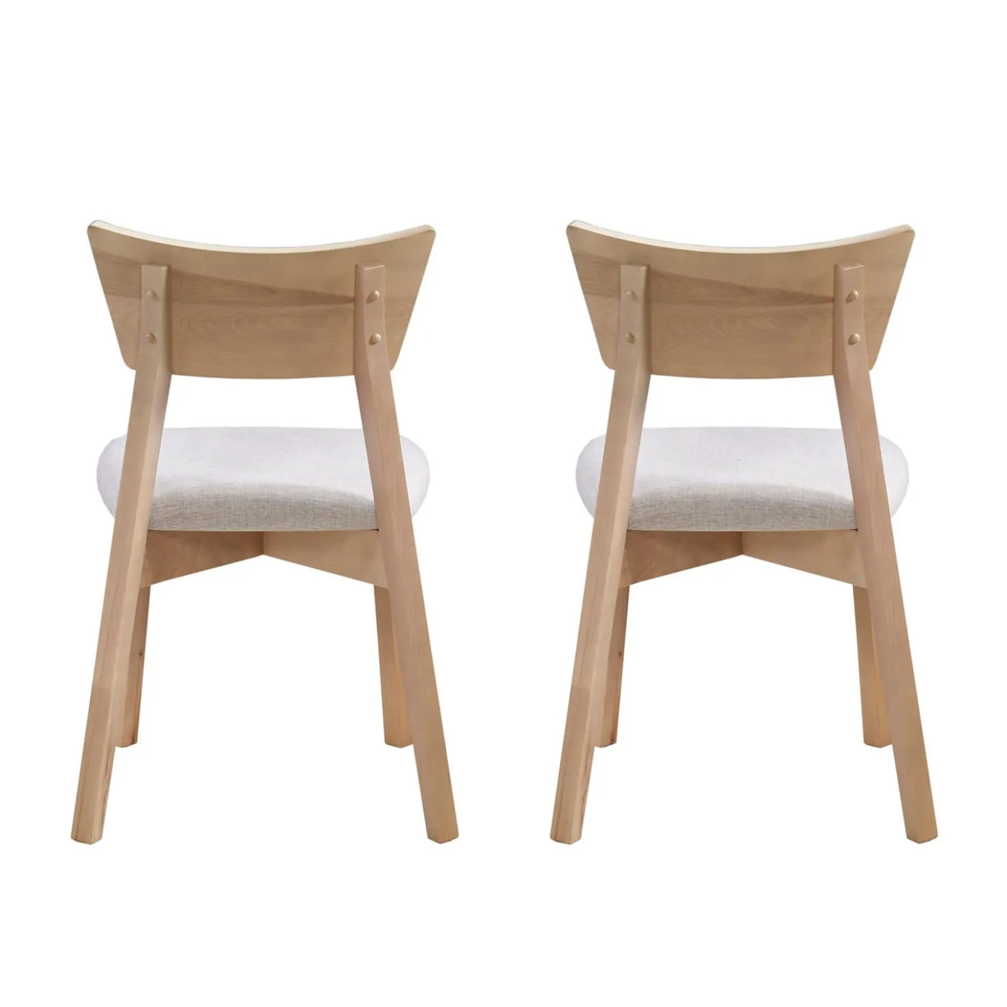 Table à manger rectangulaire extensible (54" à 70") avec 4 chaises et banc - grège
