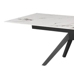 Table à manger rectangulaire extensible en pierre sintérisée 63