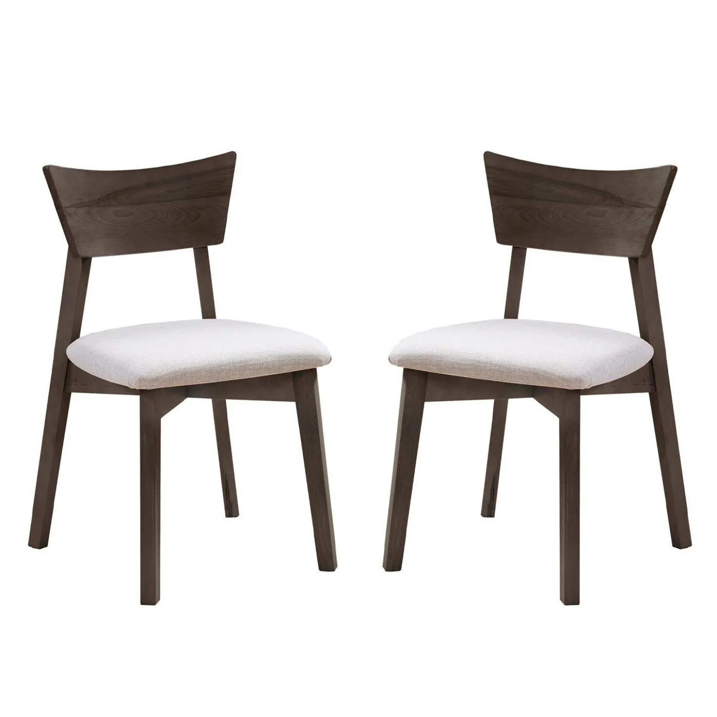 Table à manger rectangulaire extensible (48" à 60") avec 6 chaises - ardoise