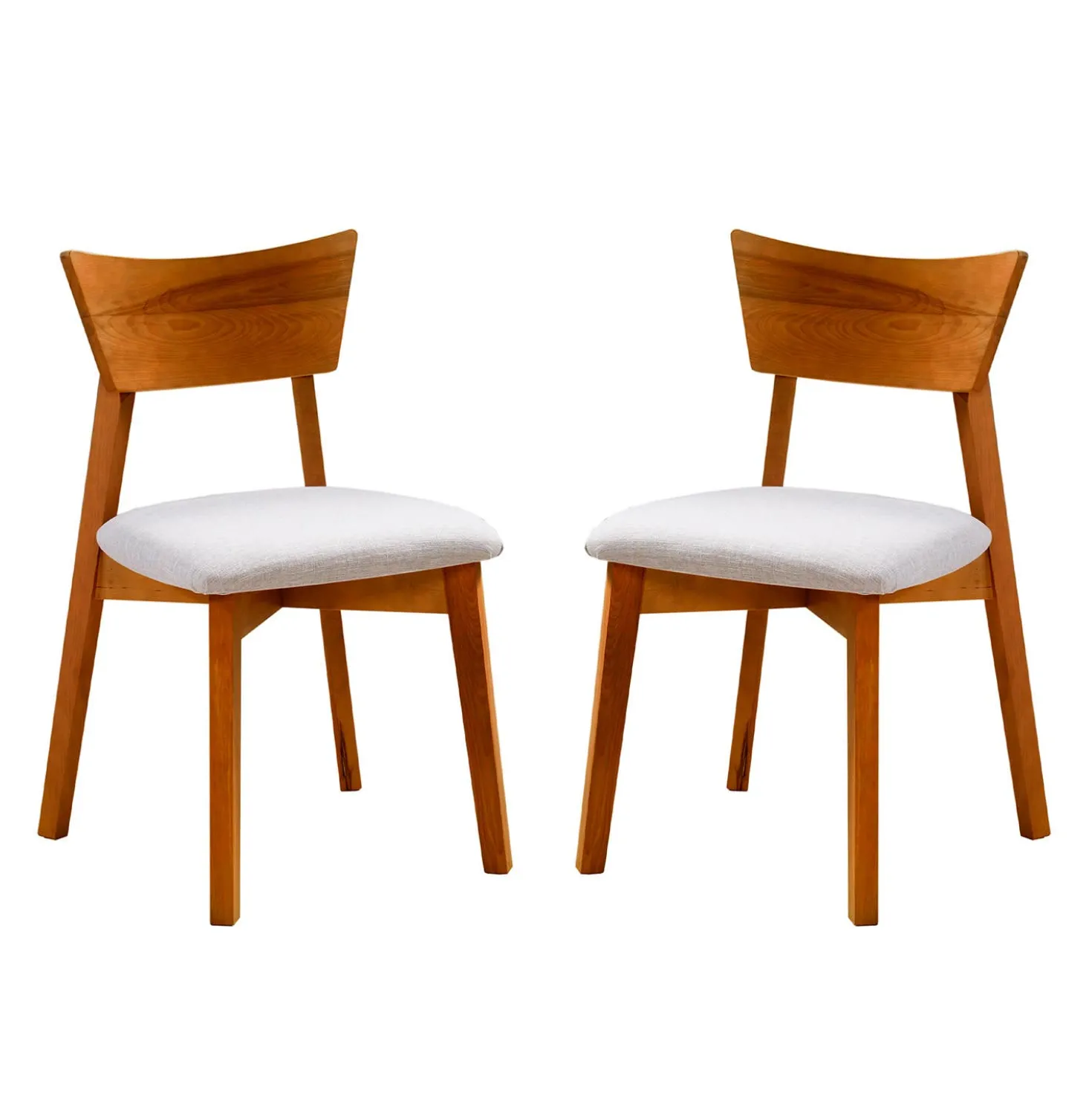 Table à manger rectangulaire extensible (48" à 60") avec 6 chaises - brun