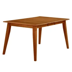 Table à manger rectangulaireextensible (54" à 70") - brun