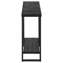 Table console - 2 niveaux, 1 tablette, rectangulaire - 48