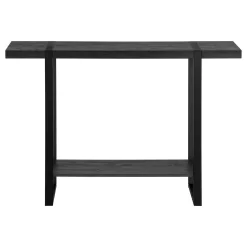 Table console - 2 niveaux, 1 tablette, rectangulaire - 48