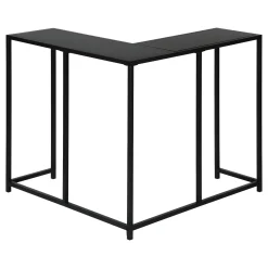 Table console - forme de L, coin, cadre en métal - 36