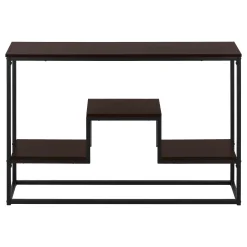 Table console - multi-niveaux, 3 tablettes, rectangulaire - 48