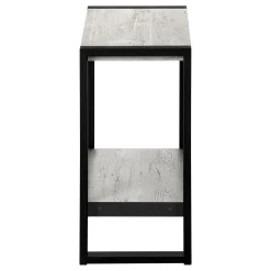 Table d'appoint - 2 niveaux, 1 tablette, rectangulaire - 24